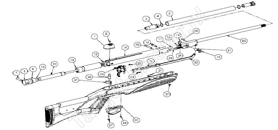 <br />PARTS for AIR RIFLES